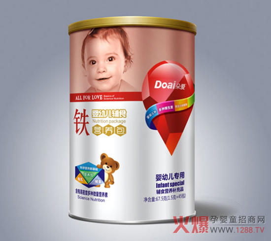 朵爱婴幼儿营养包 每餐一包宝宝营养加倍