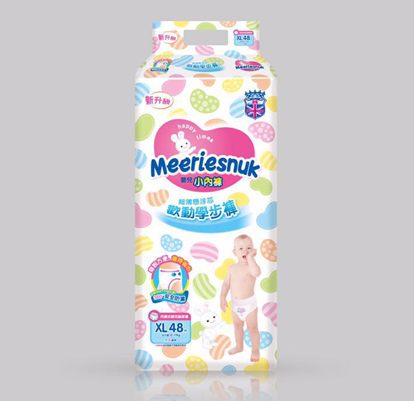  Merriesnuk嬰兒小內(nèi)褲XL碼48片