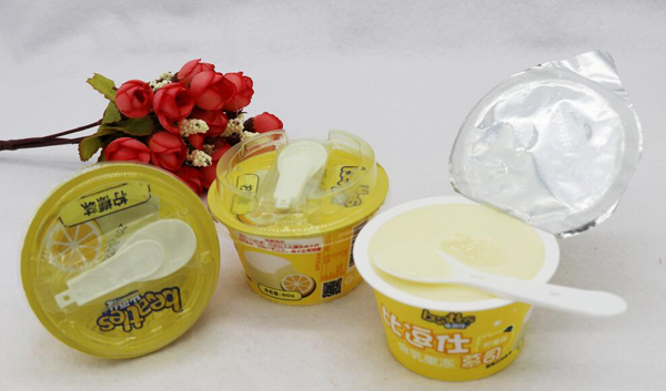   比逗仕慕司系列含乳果凍 檸檬味