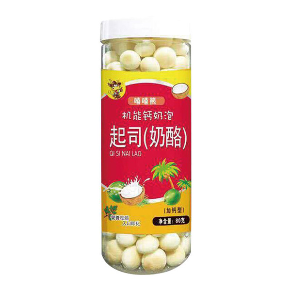 嘻嘻熊80克機(jī)能鈣奶泡（起司（奶酪）