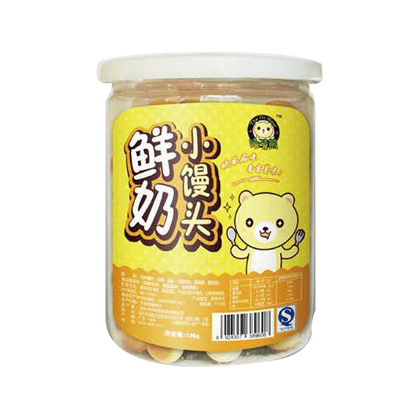   嘻嘻熊150小饅頭（鮮奶味）