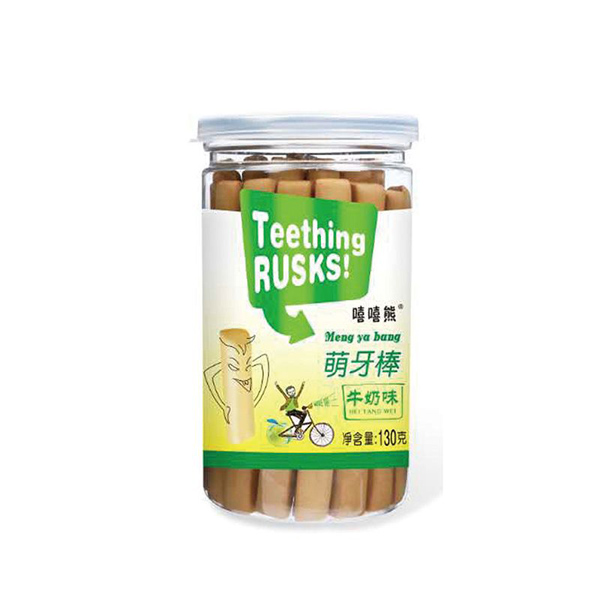   嘻嘻熊130克萌芽棒（牛奶味）