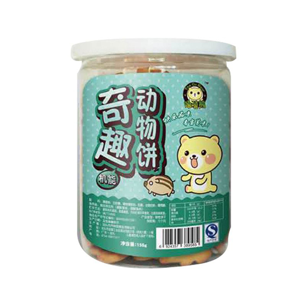   嘻嘻熊155克奇趣動物餅