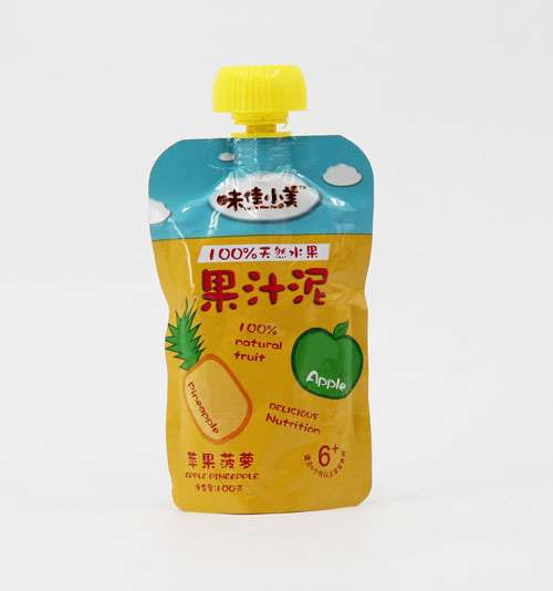   味佳小美蘋果菠蘿果汁泥