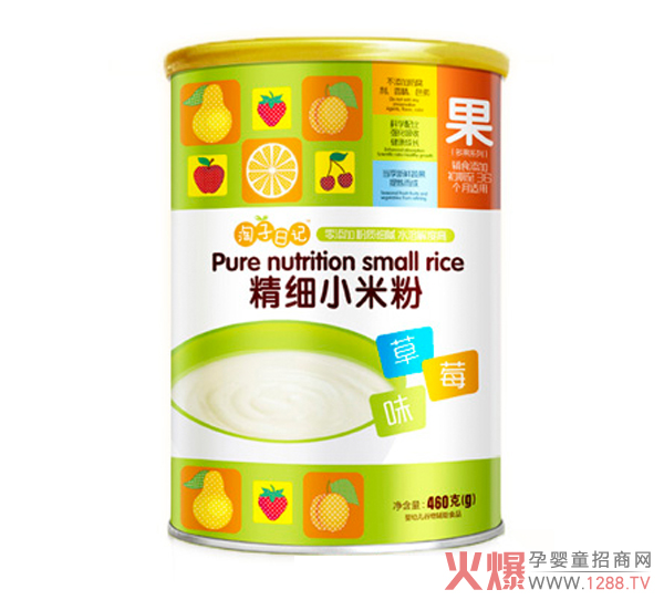 淘子日记精细小米粉 给宝宝精制的辅食-产品资