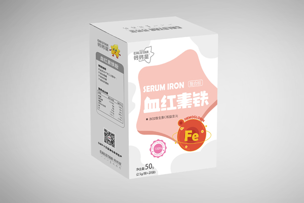 钙钙星血红素铁复合粉