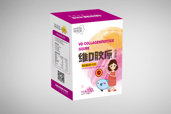 钙钙星维D胶原肽枣粉