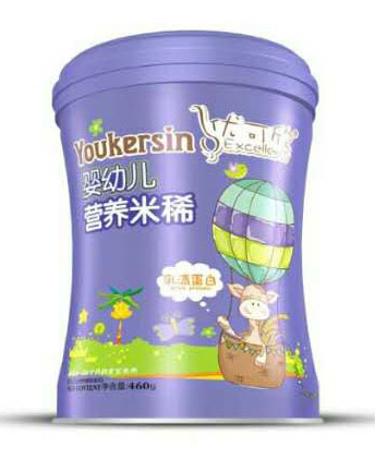   優(yōu)可欣嬰幼兒營養(yǎng)米稀乳清蛋白配方-罐裝