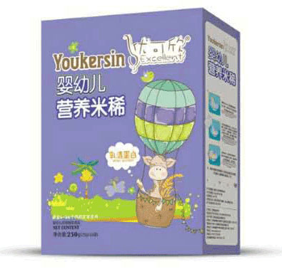   優(yōu)可欣嬰幼兒營養(yǎng)米稀乳清蛋白配方