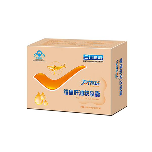 天才搭档鳕鱼肝油软胶囊