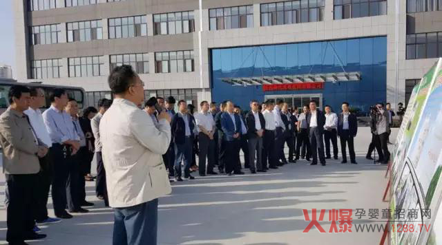 陕西省人社厅领导一行莅临和氏乳业集团视察指