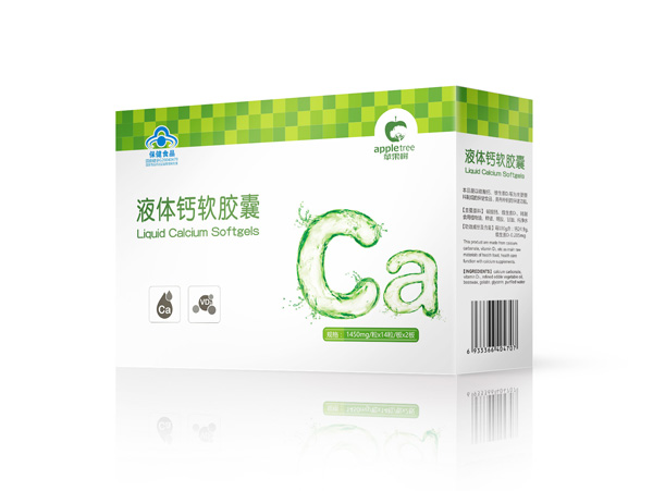  蘋果樹液體鈣軟膠囊