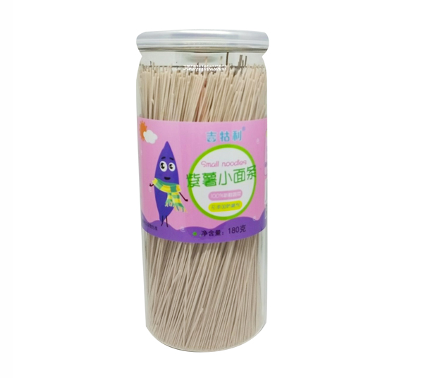    吉牯利紫薯小面條