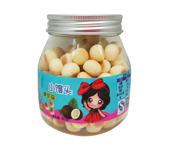    吉牯利罐裝小饅頭-椰奶味