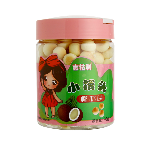   吉牯利小小饅頭-椰奶味