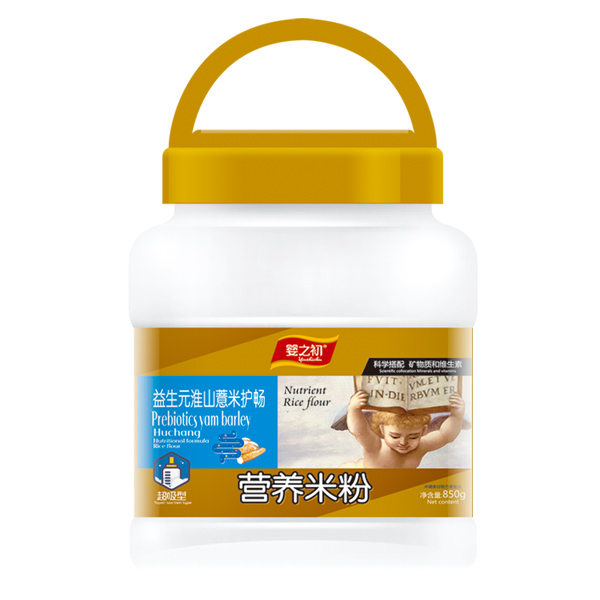  嬰之初營(yíng)養(yǎng)米粉桶裝-益生元淮山薏米護(hù)暢