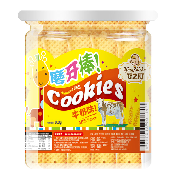   嬰之初磨牙棒牛奶味