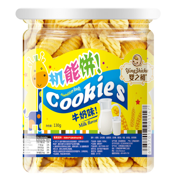   嬰之初機(jī)能餅牛奶味