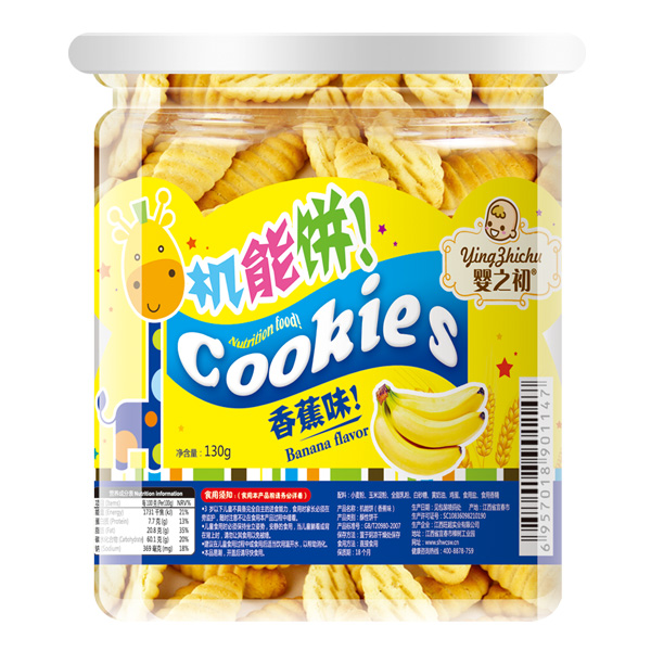   嬰之初機(jī)能餅香蕉味