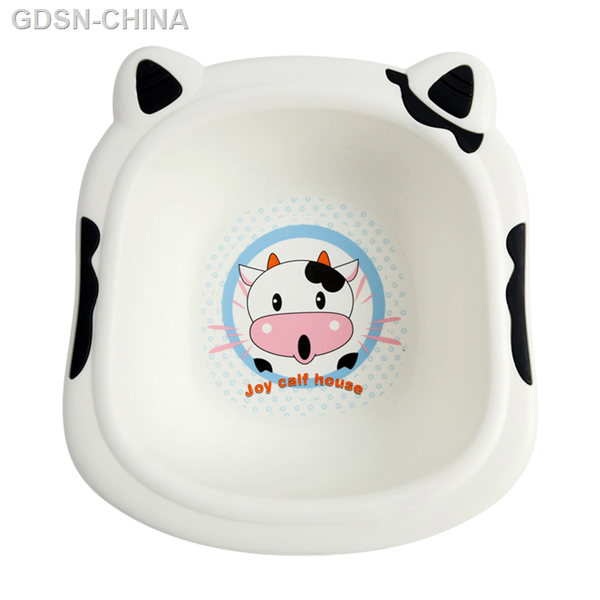  青蛙嘟迪可愛奶牛臉盆黑色（大號(hào)）