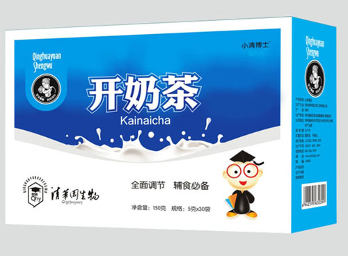    小清博士開奶茶