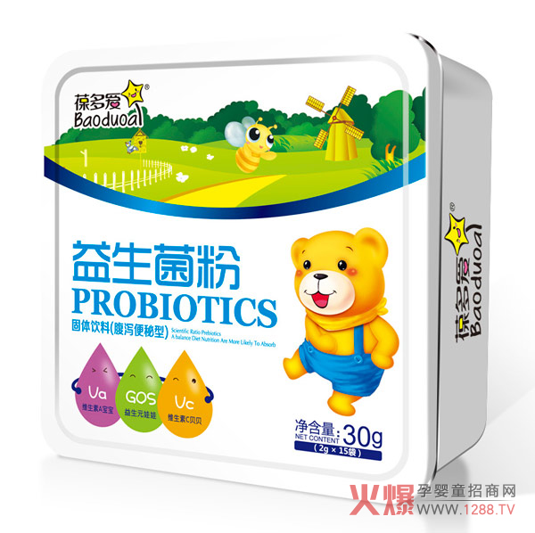 葆多爱婴儿益生菌粉的主要功效-产品资讯|火爆