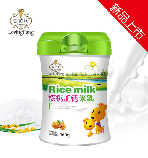   愛茵坊核桃加鈣米乳