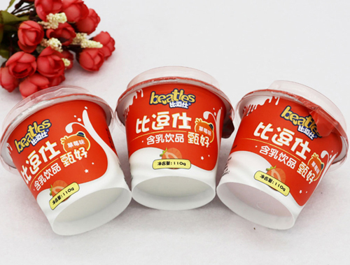   比逗仕甄好含乳飲品-草莓味