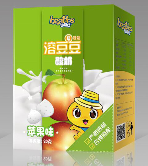   比逗仕酸奶溶豆豆 -蘋果味