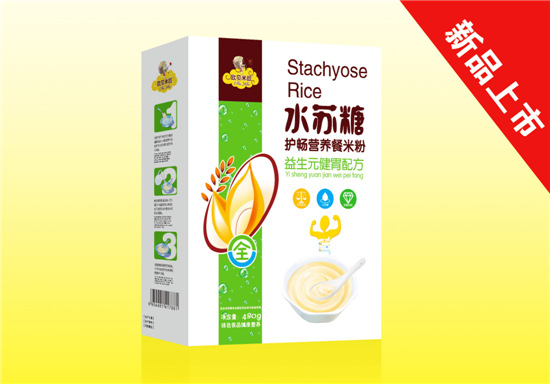   歐貝米拉水蘇糖護(hù)暢營(yíng)養(yǎng)餐米粉益生元健胃配方盒裝