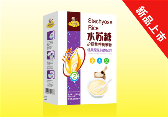   歐貝米拉水蘇糖護(hù)暢營(yíng)養(yǎng)餐米粉原味純香配方盒裝