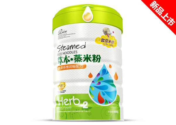   歐貝米拉草本蒸米粉鐵聽(tīng)-水果多維潤(rùn)暢配方