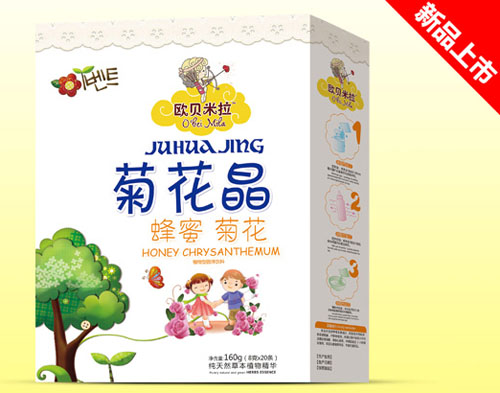  歐貝米拉蜂蜜菊花菊花晶盒裝