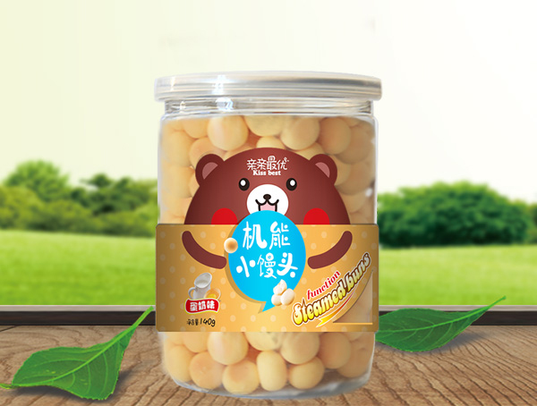   親親最優(yōu)機能小饅頭-蛋奶味