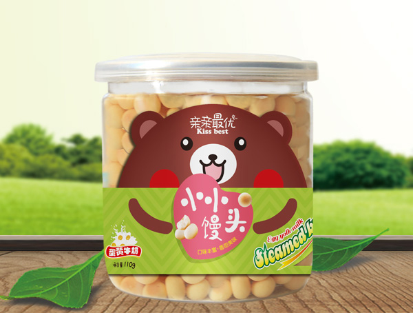   親親最優(yōu)小小饅頭-蛋黃牛奶