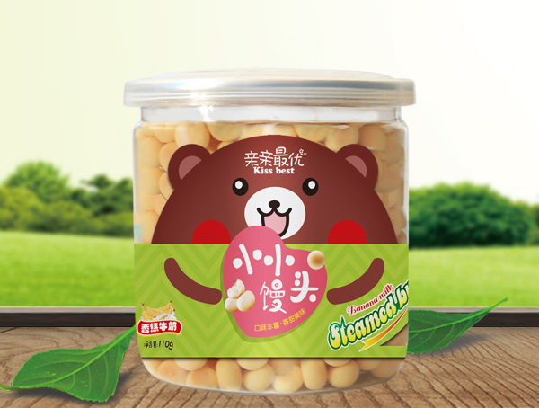   親親最優(yōu)小小饅頭-香蕉牛奶