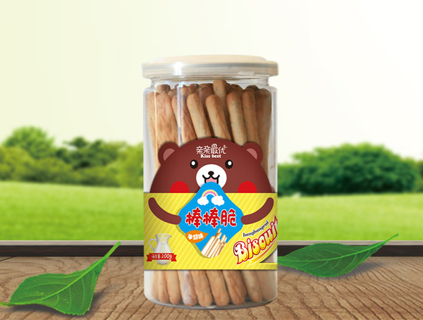 亲亲最优棒棒脆牛奶味