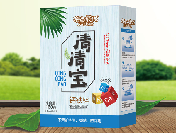   親親最優(yōu)清清寶-鈣鐵鋅盒裝