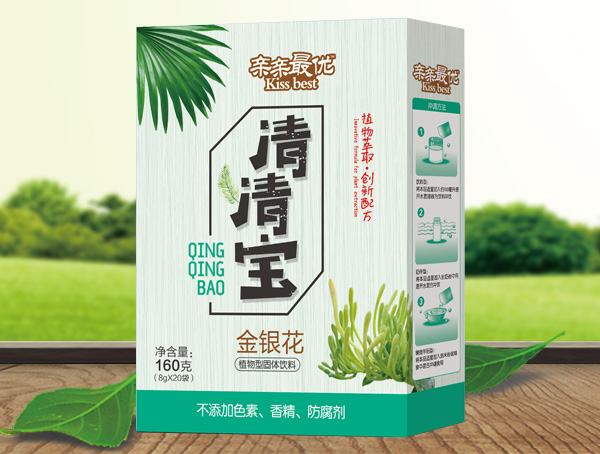   親親最優(yōu)清清寶-金銀花盒裝