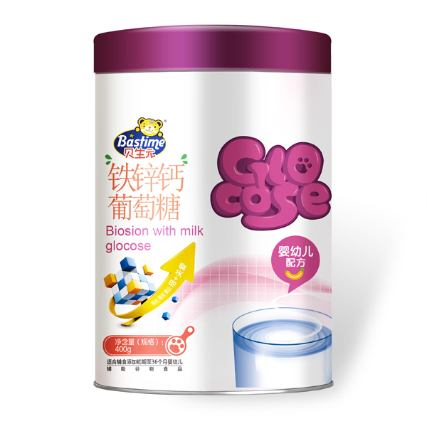   貝生元鐵鋅鈣葡萄糖400g