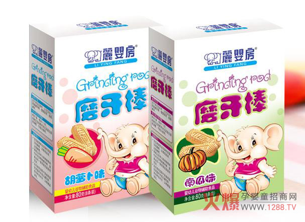 丽婴房婴幼儿磨牙棒 锻炼宝宝的咀嚼能力-产品