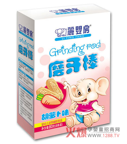 丽婴房婴幼儿磨牙棒 锻炼宝宝的咀嚼能力-产品