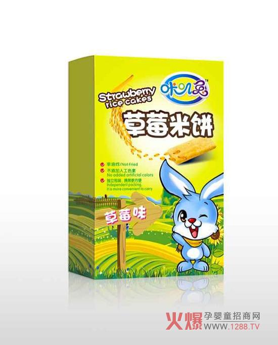 咔叽兔婴幼儿米饼 入口即化有食欲-产品资讯|火
