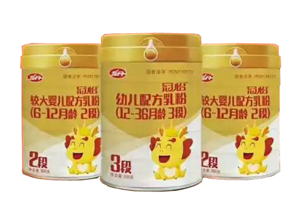 龙丹冠怡幼儿配方奶粉3段(12-36月龄)800g-火