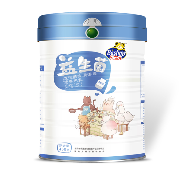   貝生元益生菌乳清蛋白營養(yǎng)米乳聽裝