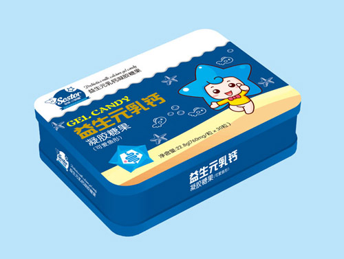  小萌星益生元乳鈣凝膠糖果（可愛魚形）