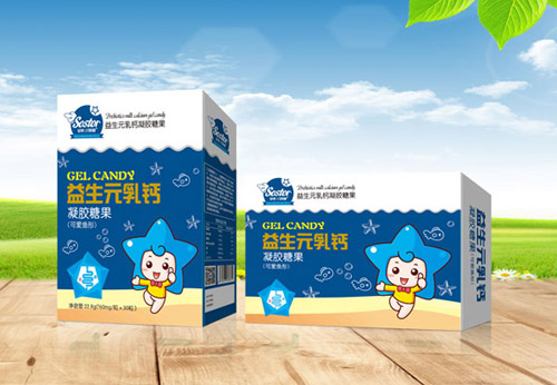  小萌星益生元乳鈣凝膠糖果盒裝（可愛魚形）
