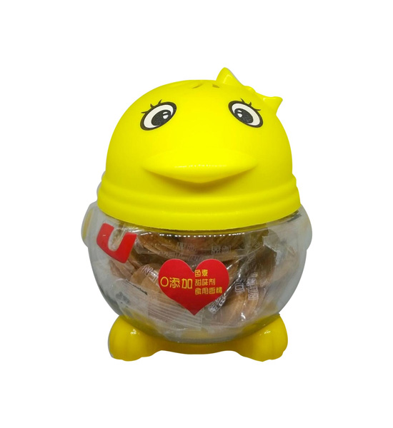   吉牯利小鳥(niǎo)卡通山楂黃色