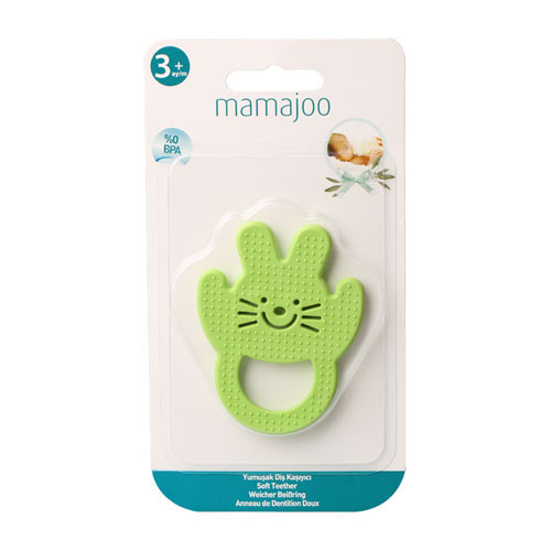  mamajoo軟牙膠-綠色