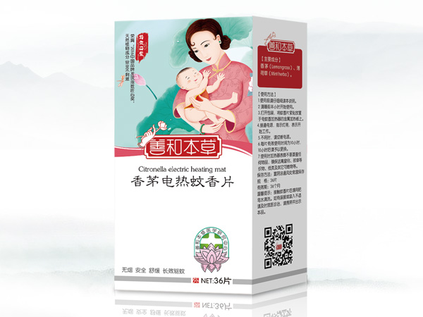  善和本草香茅電熱蚊香片